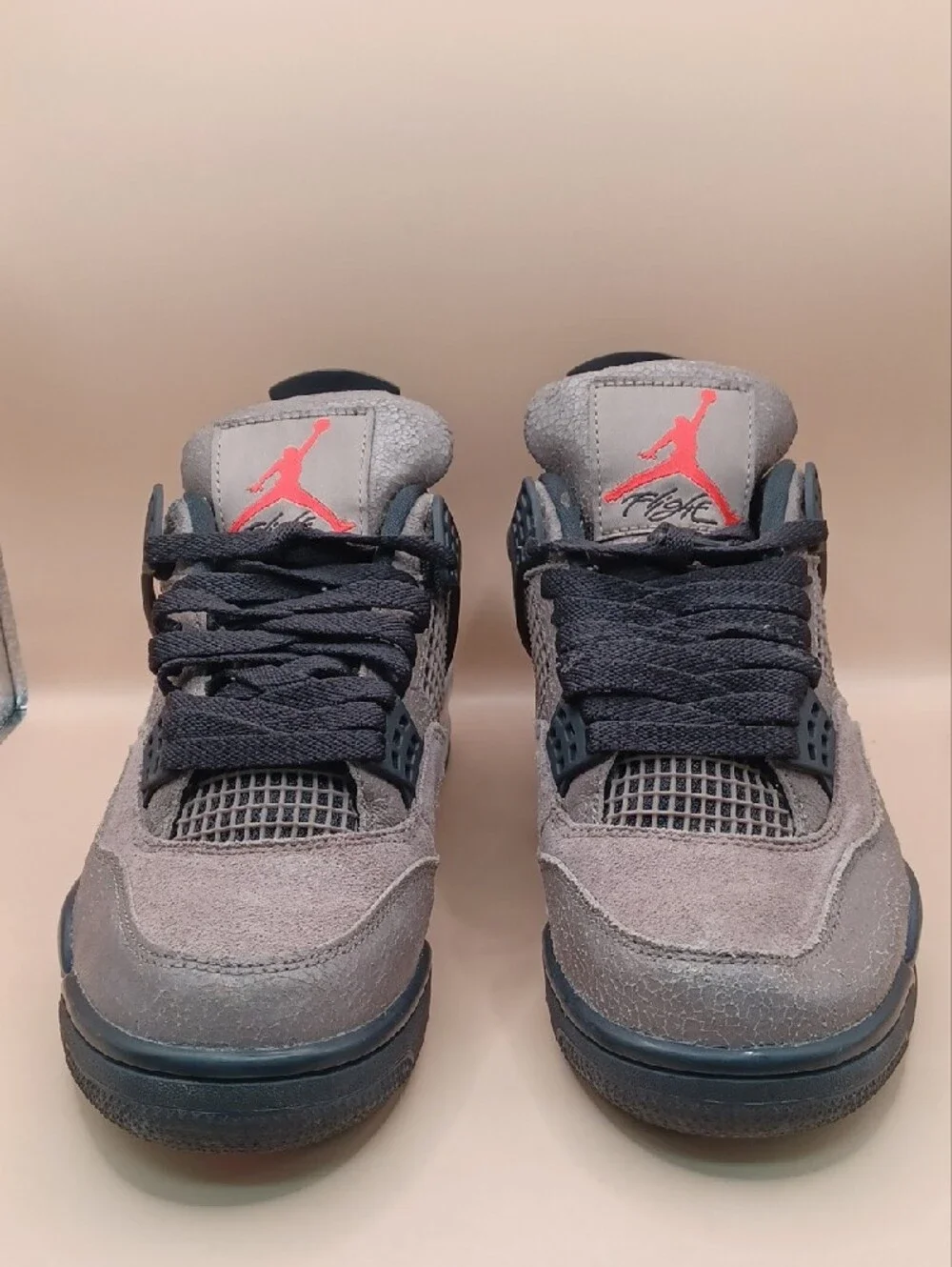 Pre-Owned Nike Air Jordan 4 Retro Mid Sneaker-Taupe Haze Men Size 7 US DB0732200